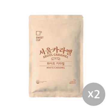 [스위트컵] 화이트카라멜 파우더 1kg x 2개