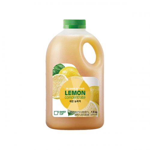 [스위트컵] 레몬농축액 1.8kg