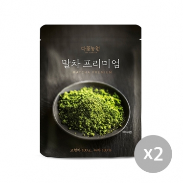 [다농원]말차 프리미엄 100g x 2개