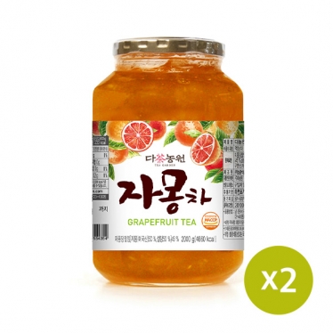 [다농원]자몽차 2kg x 2개