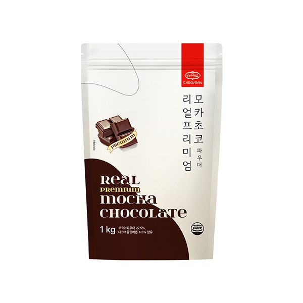 [까로망] 리얼 프리미엄 모카초코 파우더 1kg