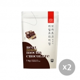 [까로망] 리얼 프리미엄 모카초코 파우더 1kg x 2개