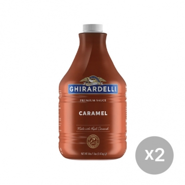 [기라델리] 카라멜맛 프리미엄 소스 2.47kg x 2개