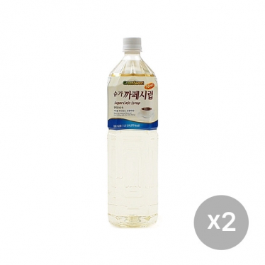 [대상] 슈가 카페 시럽 1.5L x 2개