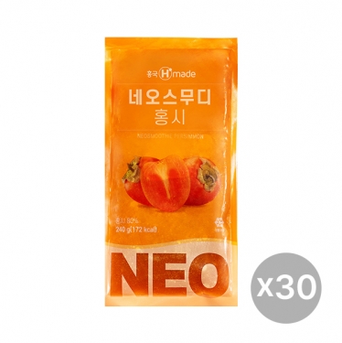 [흥국F&B/업체직배송] 네오스무디 홍시 240g x 30개