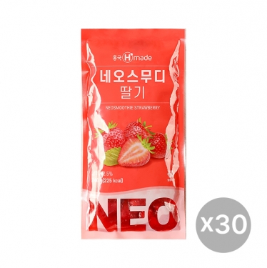 [흥국F&B/업체직배송] 네오스무디 딸기 240g x 30개