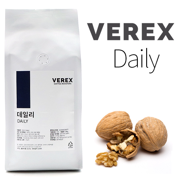 D_VEREX 데일리 에스프레소 커피 500g 베렉스 커피 월-목출고