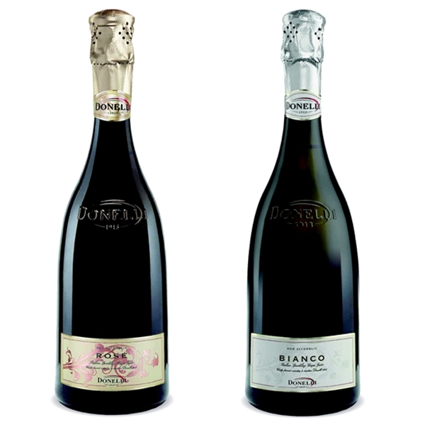 도넬리 스카글리에티 무알콜스파클링와인_비앙코+로제_1세트(2병)