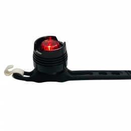[루미너스]자전거 후미등/ 1구 초경량 SUPER BRIGHT LED 후미등 블랙