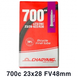 [차오양]자전거 튜브/700x25-32C FV48mm 프레스타 밸브