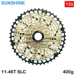 [썬샤인]자전거 스프라켓 / MTB 12단11-46T SLC 초경량397g HG바디용