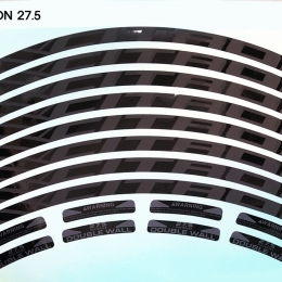[CITRON]자전거 림데칼/씨트론 블랙 데칼 27.5인치