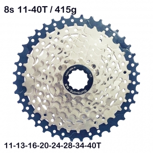 [썬샤인]자전거 스프라켓/MTB 8단 11-40T 시마노 HG타입 415g