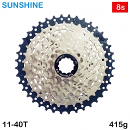 [썬샤인]자전거 스프라켓/MTB 8단 11-40T 시마노 HG타입 415g