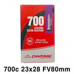[차오양]자전거 튜브/700cX23c-28c 튜브 PV80mm 프레스타 밸브