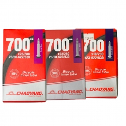 [차오양]자전거 튜브/700x23-28C FV48mm 60mm 80mm 프레스타 밸브