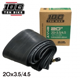 텐비 전기 자전거 튜브 20인치 3.5/4.5 광폭타이어 튜브 슈레더 AV48