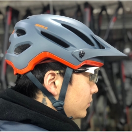 벨 4포티 자전거 헬멧/MTB 트레일 올마운틴 L사이즈 슬레이트 오렌지