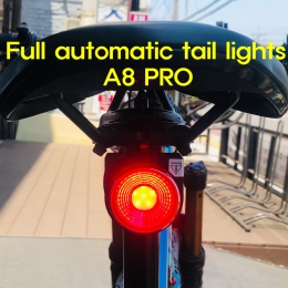 [ANTUSI]자전거 후미등/완전 자동 후미등 A8 PRO 경보기 크락션 스톱램프