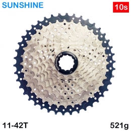 [썬샤인]자전거 스프라켓/MTB 10단 11-42t 521g 시마노 HG바디용 카세트