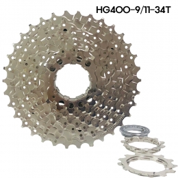 [시마노]자전거 스프라켓/MTB 9단 11-34T 알리비오 CS-HG400-9 HG바디용