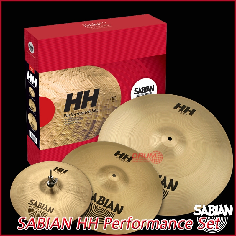 SABIAN Hand Hammered HH Performance Cymbal Pack