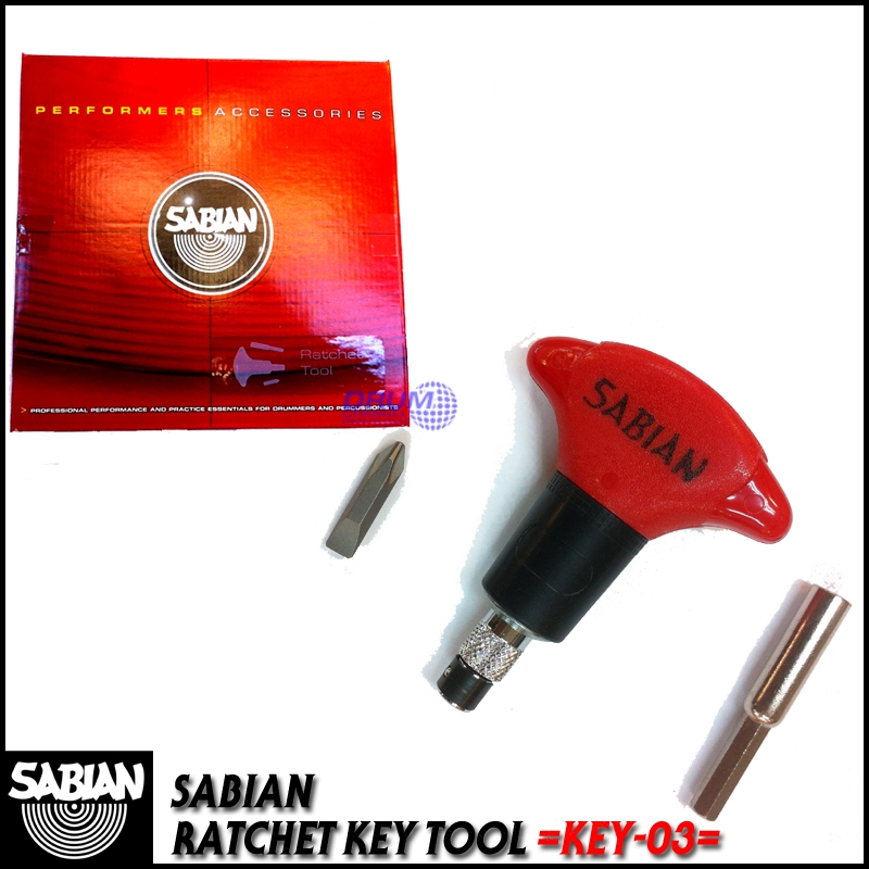 Sabian Ratchet Key Tools Key-03/드럼키/드럼튜닝/드럼튜닝기/드럼튜닝키/드럼조율/조율키/드럼조율키/사비안