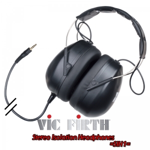 [★드럼채널★] Vic Firth Stereo Isolation Headphones SIH1/빅퍼쓰/빅퍼스/차음폰/차음헤드폰/헤드폰/
