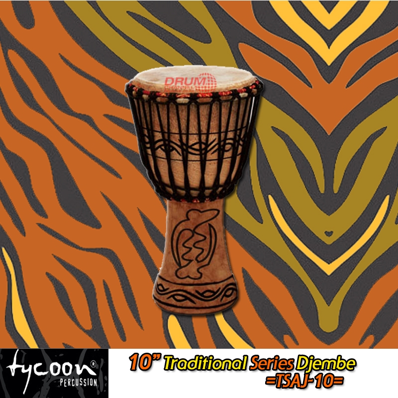 Tycoon 10” Traditional Series Djembe TSAJ-10