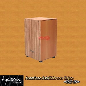 Tycoon American Ash/Zebrano Cajon TKZ-29