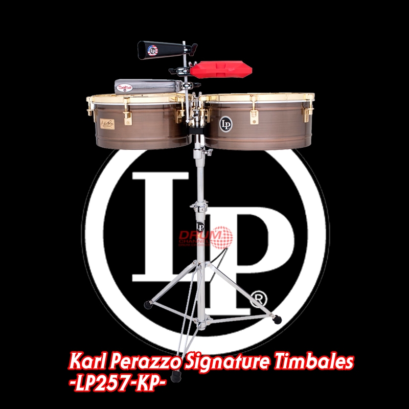 [★드럼채널★] LP Karl Perazzo Timbales 14"&15"  (화려하고경쾌한 사운드)  -LP257-KP-