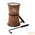 REMO 11"X6" TALKING DRUM, FOSSIL FAN