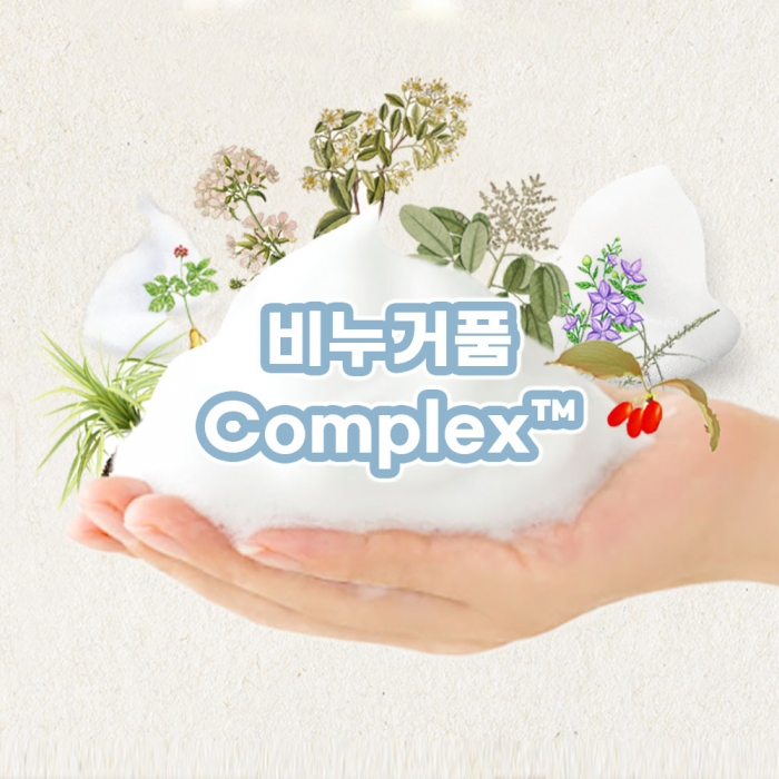 비누거품 Complex&trade; (퀼라자껍질/모하비유카/비누풀/트리리프솝베리열매/도라지뿌리/인삼/산수유열매/지모뿌리)