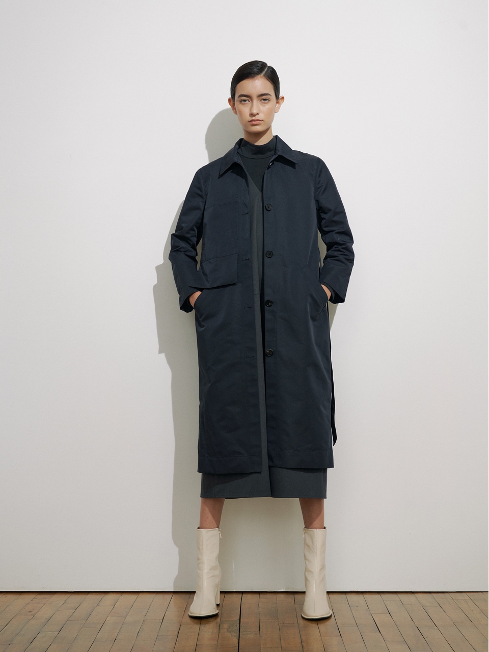 #10 BLACK MAC COAT -70% OFF SALE