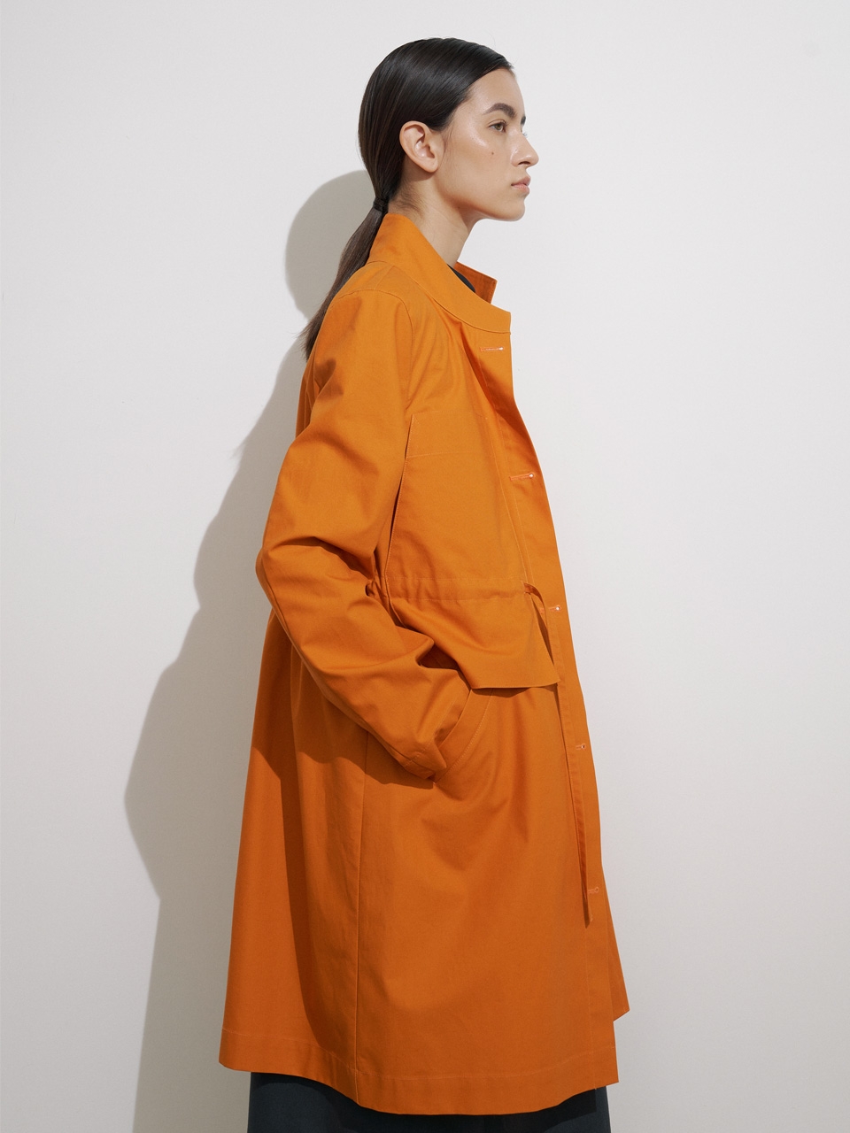 #10 ORANGE  MAC COAT -70% OFF SALE