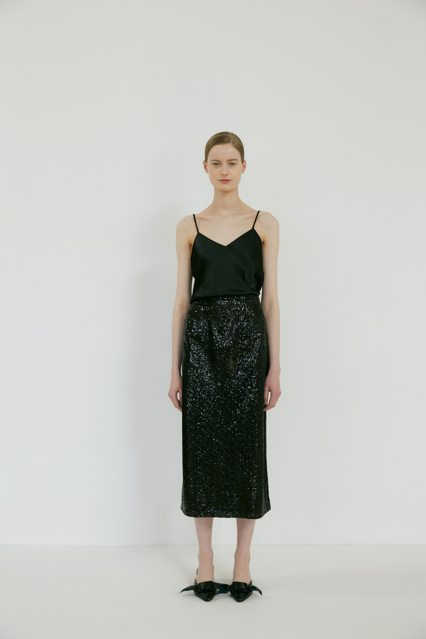 #11 BLACK SEQUIN SKIRT-50% OFF SALE