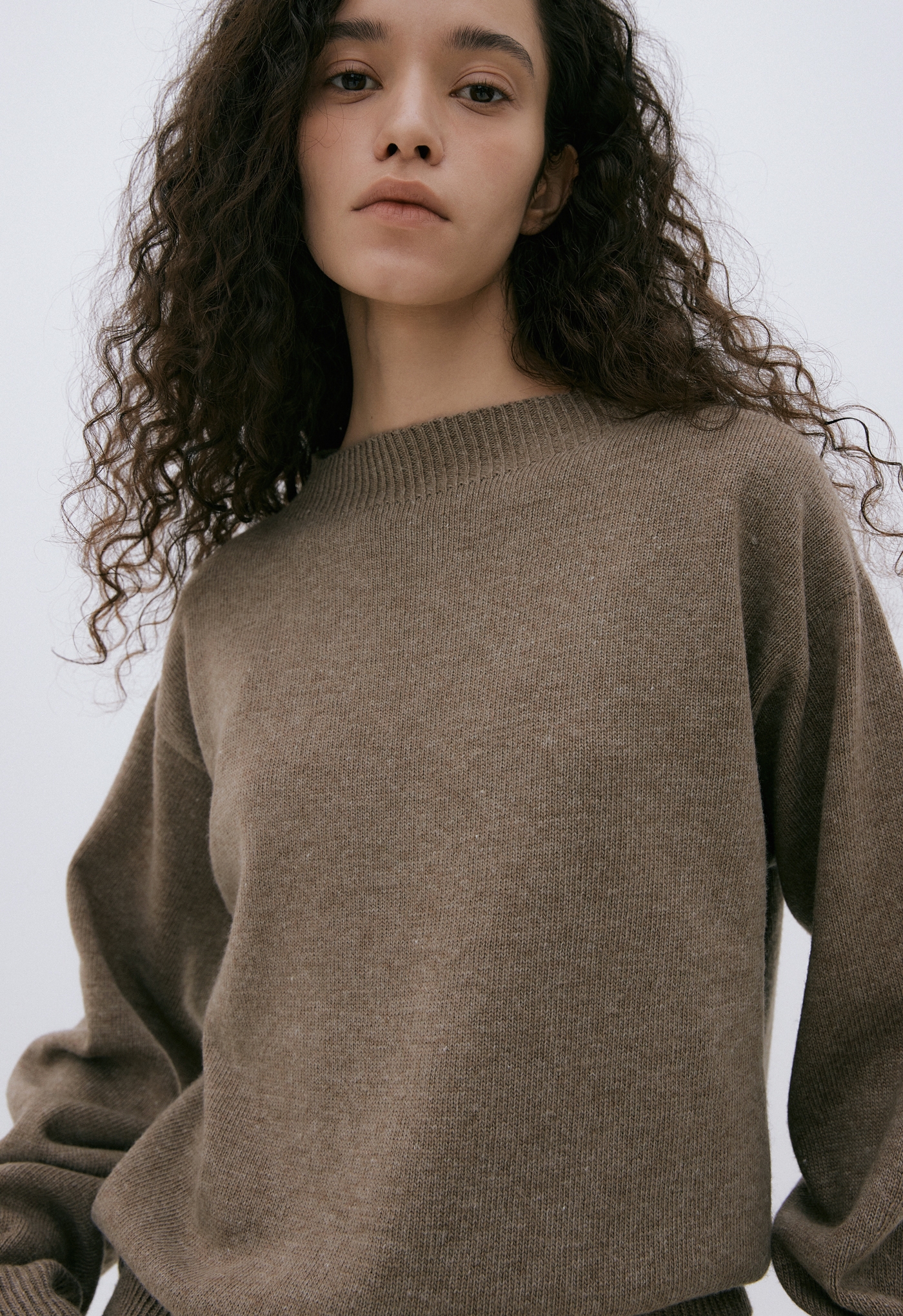 THE NEW CASHMERE WOOL KNIT - BEIGE