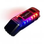 플래닛캅 전자 호루라기 개인안전표시 LED 경광등 충전식 점멸 신호등 OK-PS99
