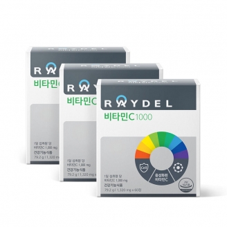 중성화된 레이델 비타민C1000 60정 3박스 6개월분
