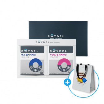 레이델 맨즈 멀티비타민 60정 + 우먼즈 멀티비타민 60정 선물세트