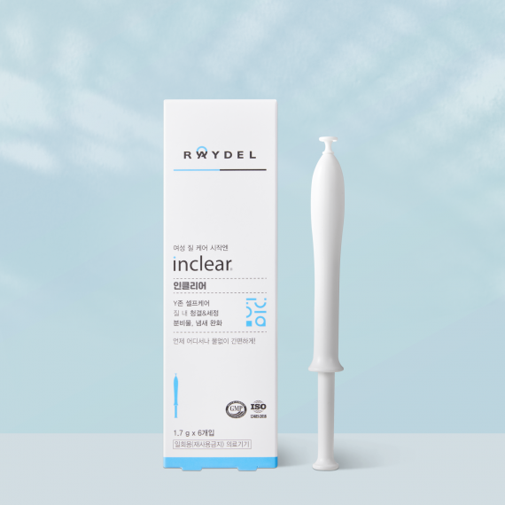 여성용 질 세정기 레이델 인클리어 1.7g 6개입 1개 식약처 허가 의료기기