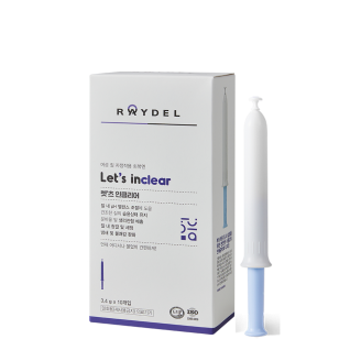 여성용 질 세정기 레이델 렛츠 인클리어 3.4g 10개입 1개 식약처 허가 의료기기