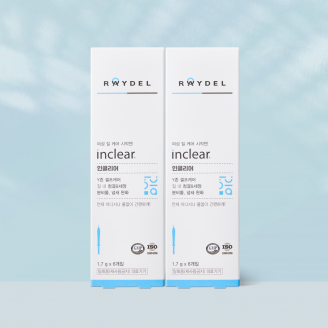 [식약처 허가 의료기기] 레이델 인클리어 1.7g 6개입 2개 여성용 질 세정기