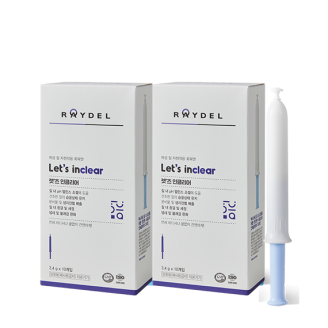 여성용 질 세정기 레이델 렛츠 인클리어 3.4g 10개입 2개 식약처 허가 의료기기