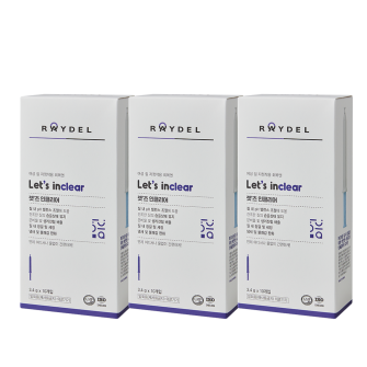 여성용 질 세정기 레이델 렛츠 인클리어 3.4g 10개입 3개 식약처 허가 의료기기