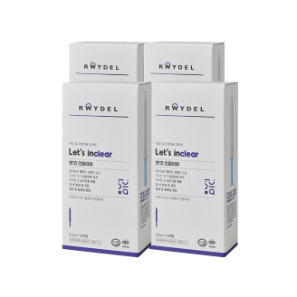 여성용 질 세정기 레이델 렛츠 인클리어 3.4g 10개입 4개 식약처 허가 의료기기