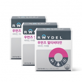비타민 11종 미네랄 7종 레이델 우먼즈 멀티비타민 60정 3박스 6개월분