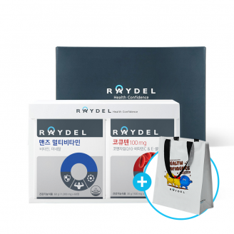 레이델 맨즈 멀티비타민 (60정) + 코큐텐100mg (60캡슐) 선물세트