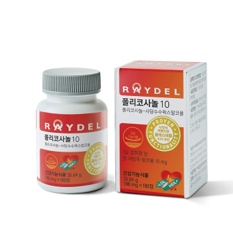 [스마트팩] 레이델 폴리코사놀10 180정 대용량 1박스 6개월분, 소비기한 2030.03.18까지