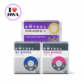 [ I♥️BWA ] 비즈왁스알코올 셀100 (30정)  + 우먼즈 멀티비타민 (60정)